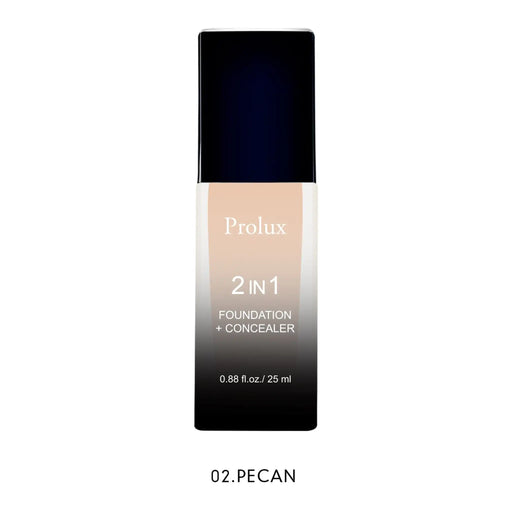Prolux Cosmetics 2 in 1 Foundation and Concealer face foundation