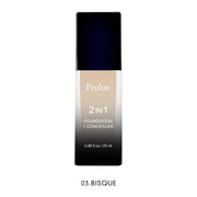 Prolux Cosmetics 2 in 1 Foundation and Concealer face foundation