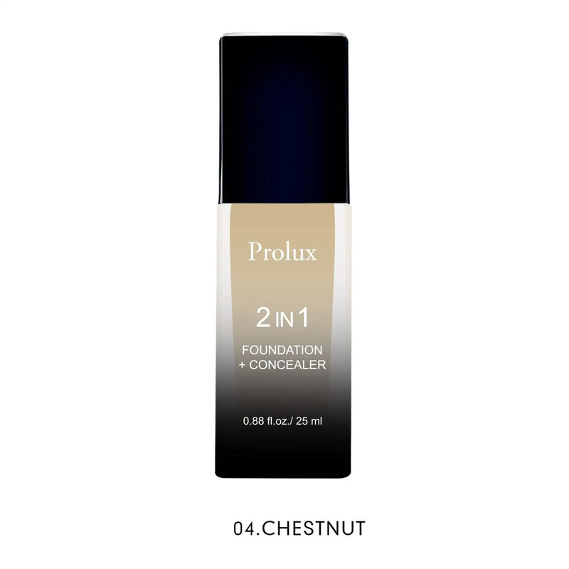 Prolux Cosmetics 2 in 1 Foundation and Concealer face foundation