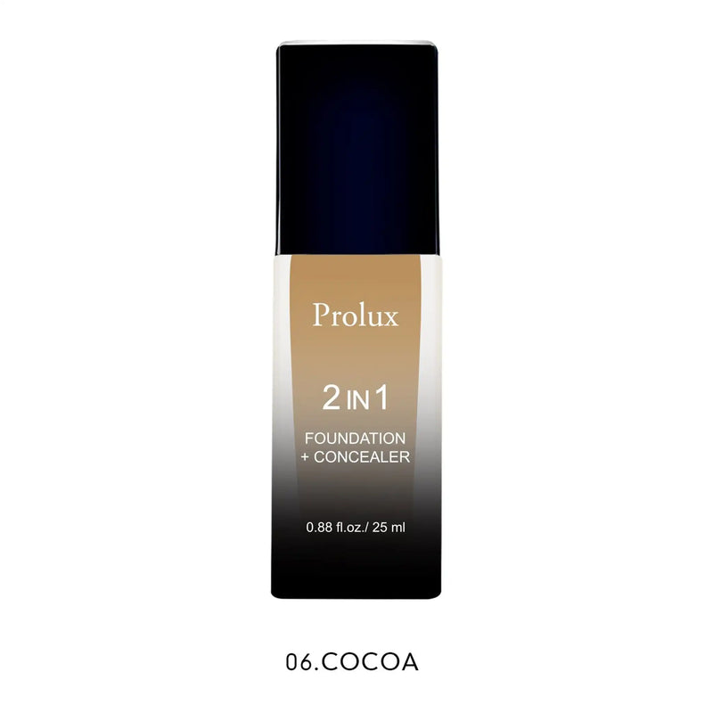 Prolux Cosmetics 2 in 1 Foundation and Concealer face foundation