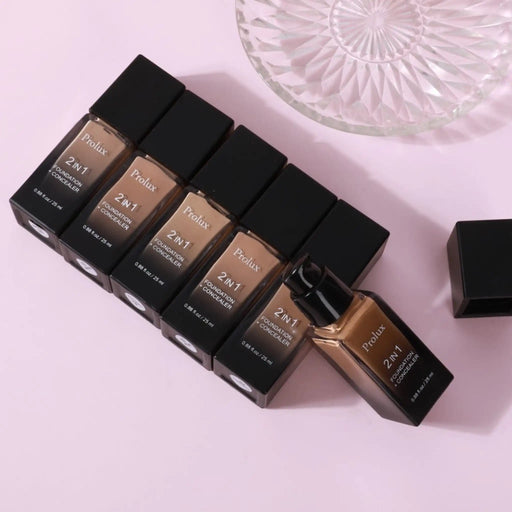 Prolux Cosmetics 2 in 1 Foundation and Concealer face foundation