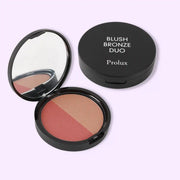 Prolux Cosmetics Blush Bronzer Duo | Bronze Makeup