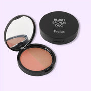 Prolux Cosmetics Blush Bronzer Duo | Bronze Makeup