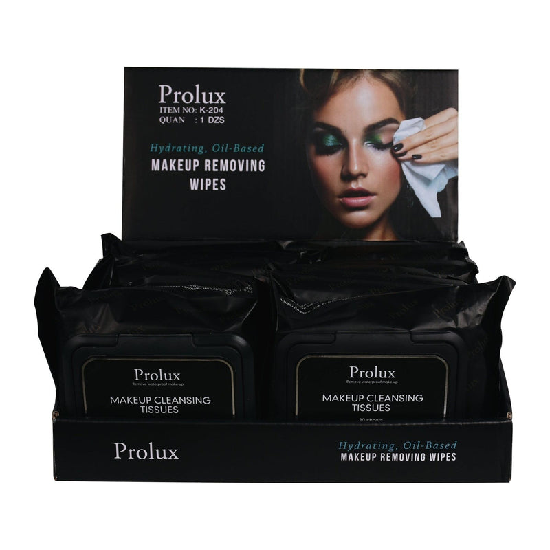 Prolux Cosmetics Gentle Makeup Removing Wipes make up remover