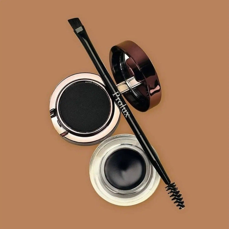Prolux Cosmetics Powder Eyebrow Makeup - Best Eyebrow Gel eye brow powder