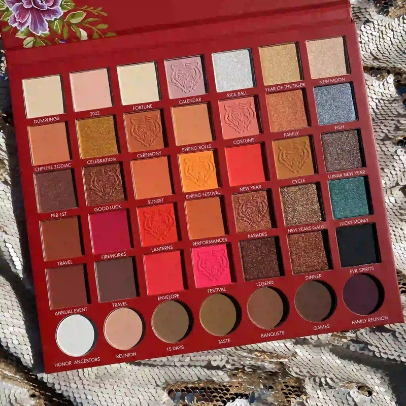 Prolux Cosmetics Tiger Eyes Eyeshadow Palette Eyeshadow Palette