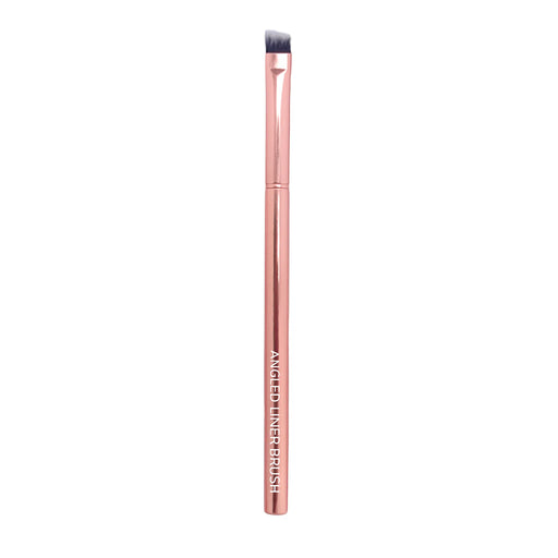 Prolux Cosmetics Rose Gold Angled Liner Brush brush