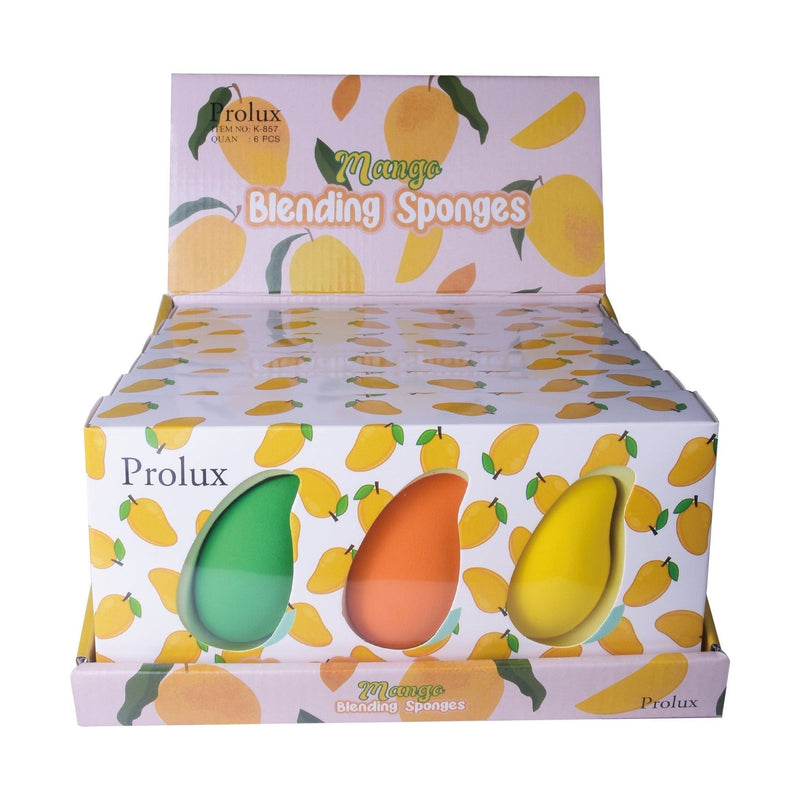 Prolux Cosmetics Mango Blending Sponge Set