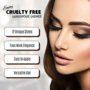 Prolux Cosmetics Zodiac Faux Mink Lashes Eyelashes Eyelashes