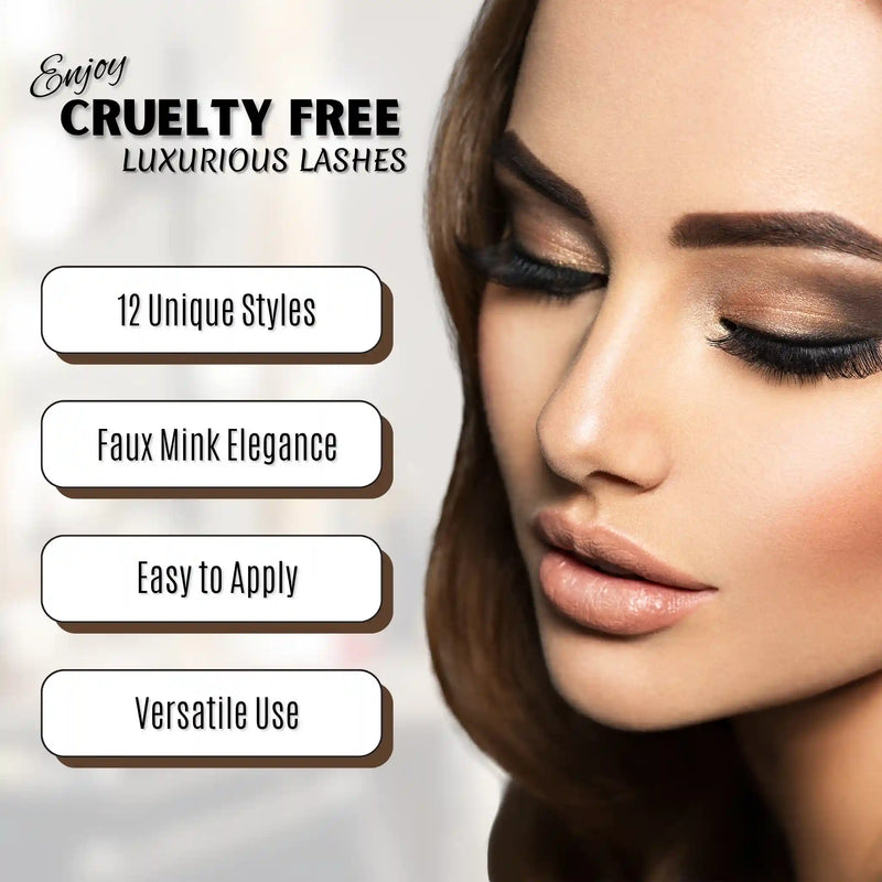 Prolux Cosmetics Zodiac Faux Mink Lashes Eyelashes Eyelashes