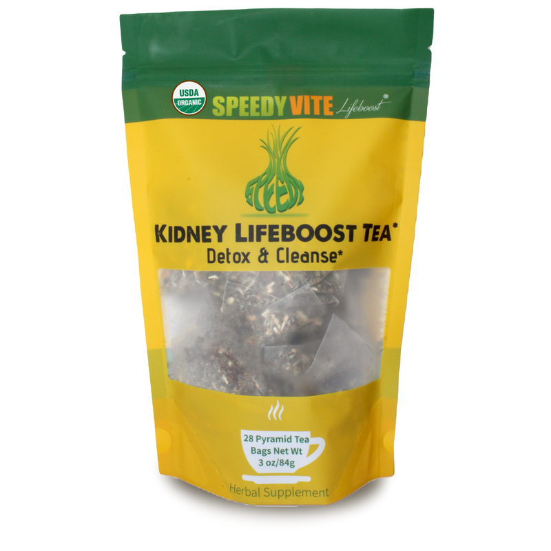SpeedyVite® Kidney LifeBoost® Tea | USDA Organic Kidney & Bladder Support* | SpeedyVite® - FREE SHIPPING Tea