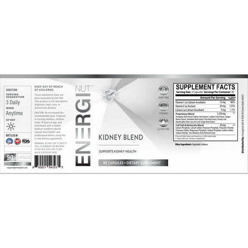 Energi Nutrition - Kidney Blend - 2oz
