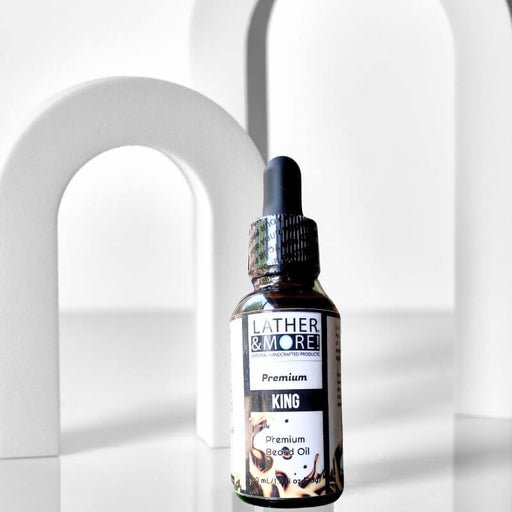 Lather and More! KING Premium Beard Oil beard oil