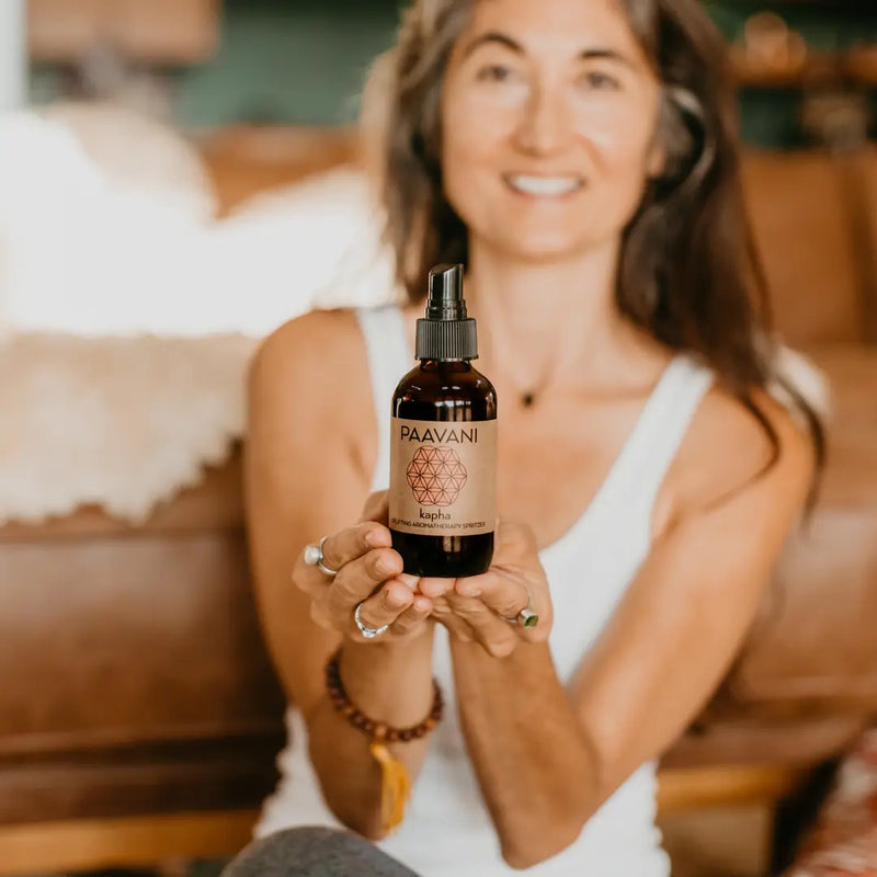 Paavani Ayurveda Kapha Spritzer | Ayurvedic Aromatherapy Mist for Energy & Elevation variable
