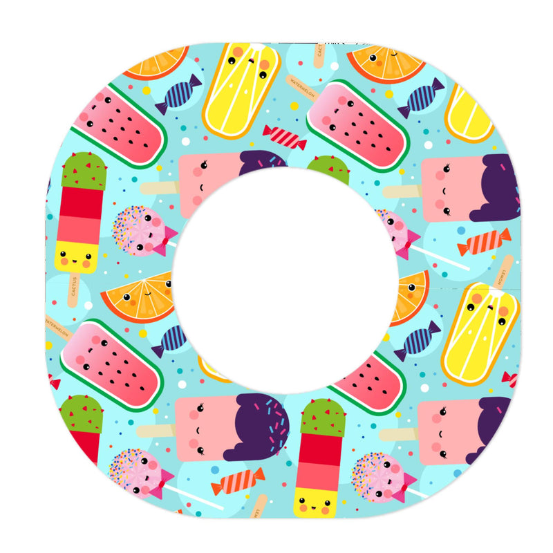Peelz Kawaii Sweets Dexcom G7 and Stelo Patch Tape - Pump Peelz Patch Medical Tape