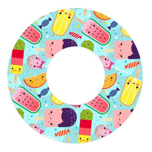 Peelz Kawaii Sweets Patch Freestyle Libre 2 Patch Tape - Pump Peelz Patch Medical Tape