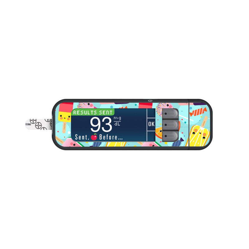 Peelz Kawaii Sweets for Bayer Contour Next Glucometer Peelz/Stickers
