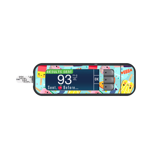 Peelz Kawaii Sweets for Bayer Contour Next Glucometer Peelz/Stickers