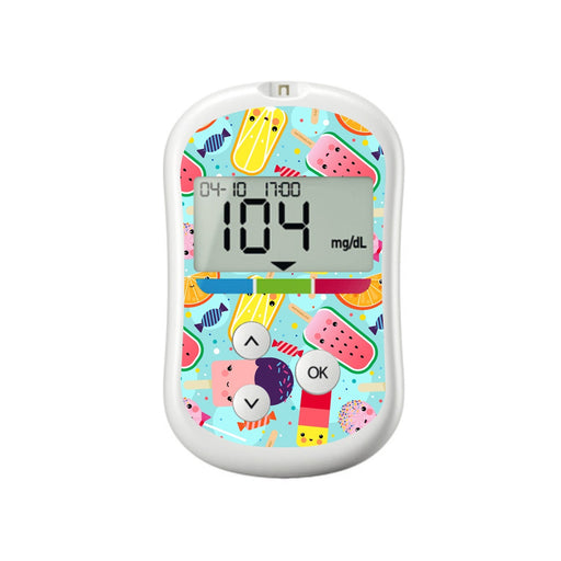 Peelz Kawaii Sweets for OneTouch Verio Flex Glucometer Peelz/Stickers
