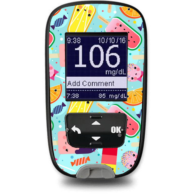 Peelz Kawaii Sweets for the Accu-Chek Guide Glucometer Peelz/Stickers