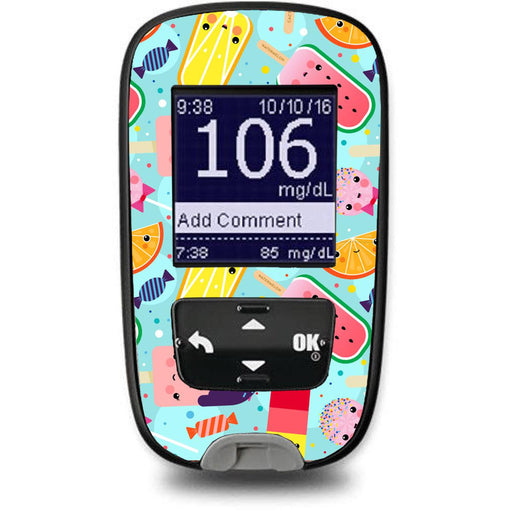 Peelz Kawaii Sweets for the Accu-Chek Guide Glucometer Peelz/Stickers