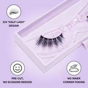 Pink Purée Kawaii Faux Mink Lashes