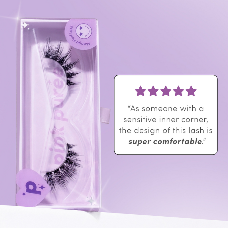 Pink Purée Kawaii Faux Mink Lashes