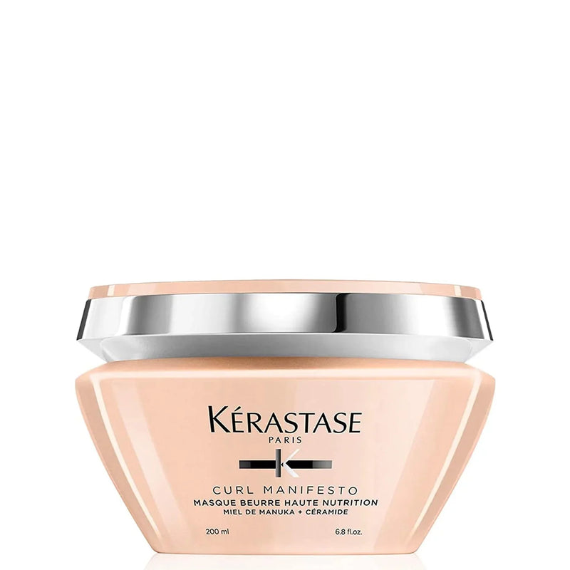 Nava Beauty Kerastase Curl Manifesto Masque Haute Nutrition Hair Mask 6.8 OZ White Smoke 6.8 OZ,16.9 OZ