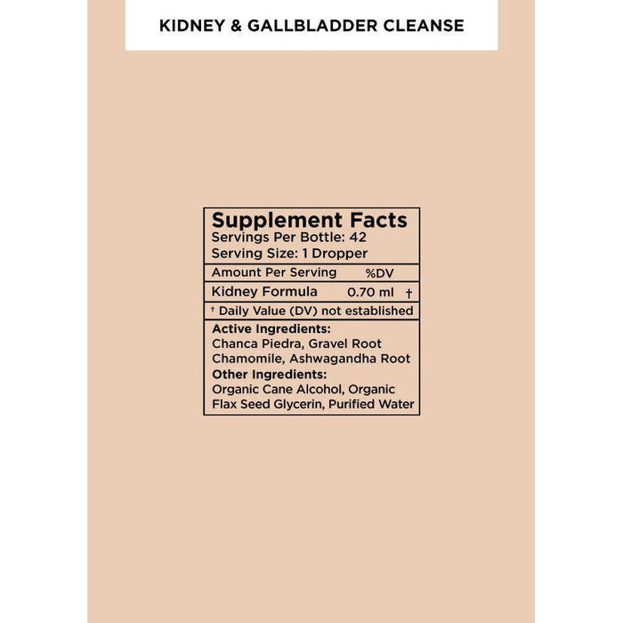 Zuma Nutrition - Kidney & Gallbladder Cleanse Tonic