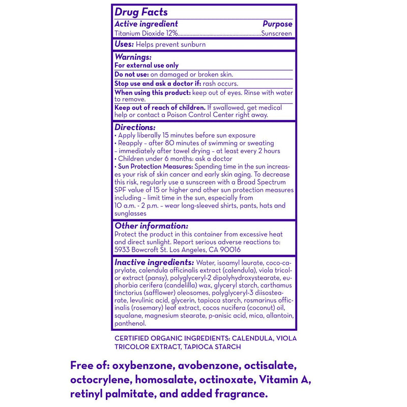 California Baby California Kids® #supersensitive™ Broad Spectrum SPF 30+ Sunscreen Sunscreen
