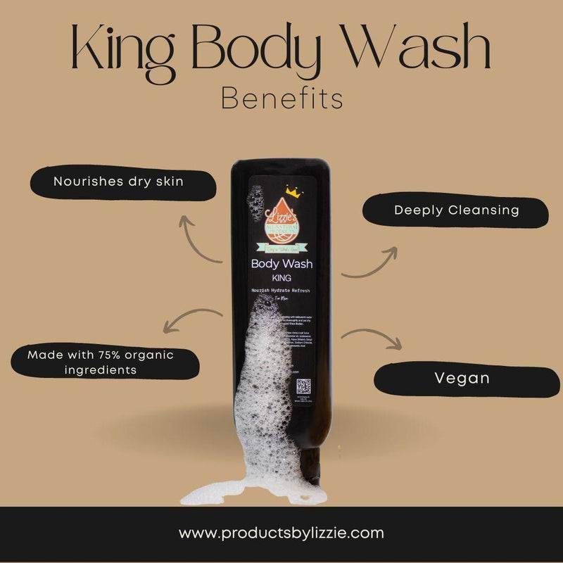 Lizzie's All-natural Products King Body Wash
