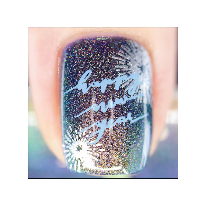 UberChic Beauty New Year New Digits Stamping Plate