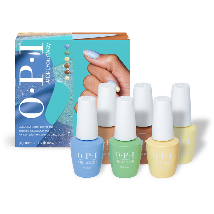 iNAIL SUPPLY - iNAIL SUPPLY - OPI Gel Color - Your Way Spring 2024 Collection - Add On Kit 2