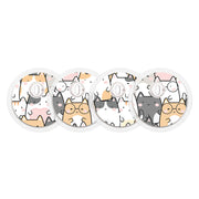 Peelz Kitty Cartoon for the FreeStyle Libre 3 Plus & Lingo  Sensor Peelz/Stickers