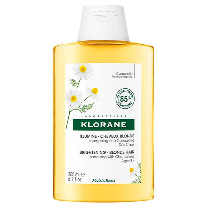 Klorane Brightening - Blonde Hair Shampoo with Chamomile Ages 3+ 6.7 Oz