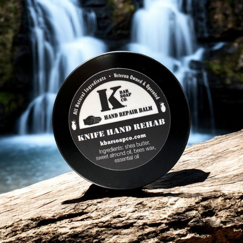 kbarsoapco Knife Hand Natural Dry Skin Rehab & Repair Balm