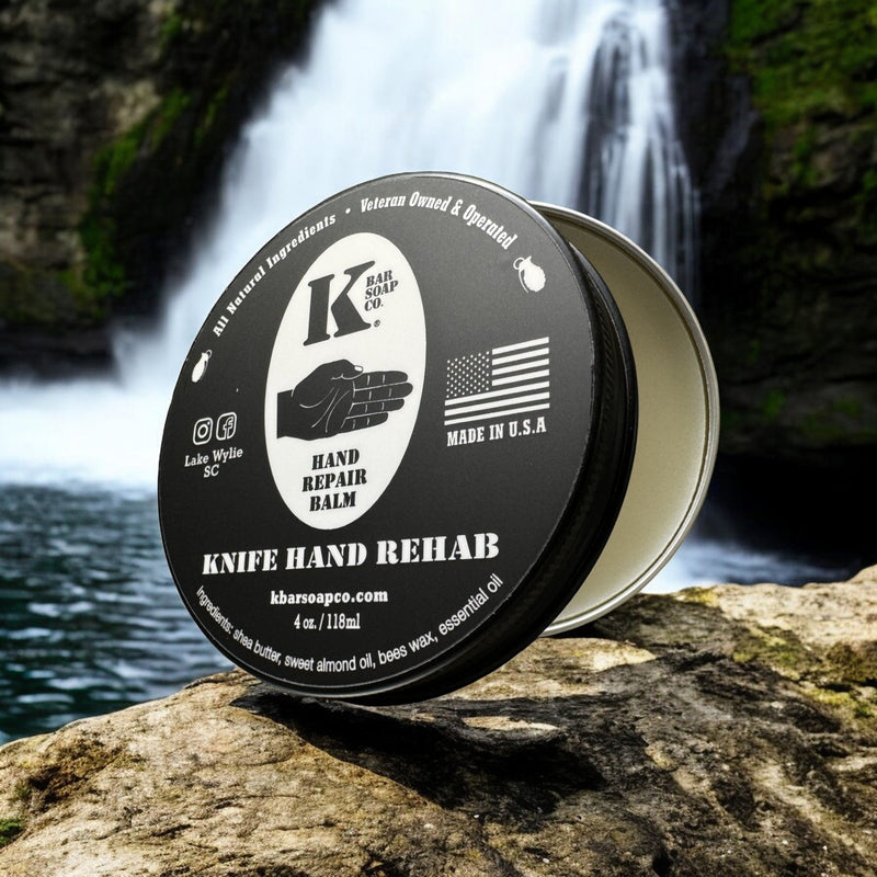 kbarsoapco Knife Hand Natural Dry Skin Rehab & Repair Balm