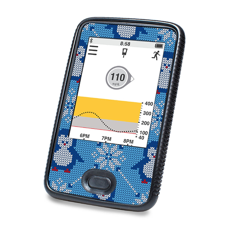 Peelz Knitted Penguins DEXCOM G6 Touchscreen Receiver Peelz/Stickers