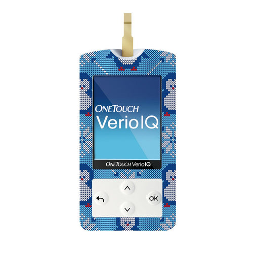 Peelz Knitted Penguins for OneTouch Verio IQ Glucometer Peelz/Stickers