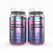 Suplementos Laura Posada by The Brand Atelier Knockout Menopause PM | Alivio Natural para Sudores Nocturnos, Ansiedad y un Sueño Reparador