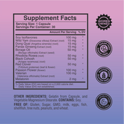 Suplementos Laura Posada by The Brand Atelier Knockout Menopause PM | Alivio Natural para Sudores Nocturnos, Ansiedad y un Sueño Reparador