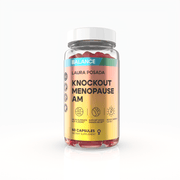 Suplementos Laura Posada by The Brand Atelier Knockout Menopause AM | Apoyo Natural para Energía, Enfoque, Cambios de Humor, Sofocos