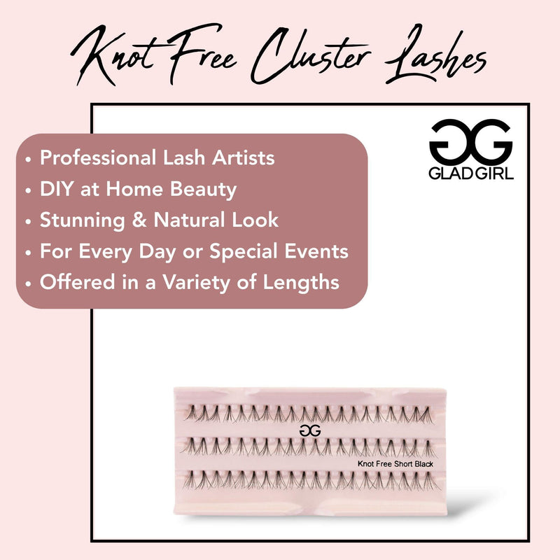 GladGirl Knot Free Cluster Lashes Eyelashes