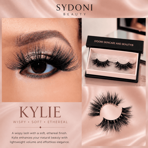 Sydoni Skincare and Beauty SYDONI "KYLIE" LUXURY MINK LASHES - Wispy, Soft, Ethereal Mink Lashes