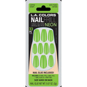 Mill's Beauty Supply LA Colors High Gloss Neon Nail Nail Products