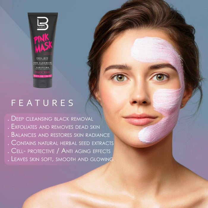 Level 3 Pink Facial Mask