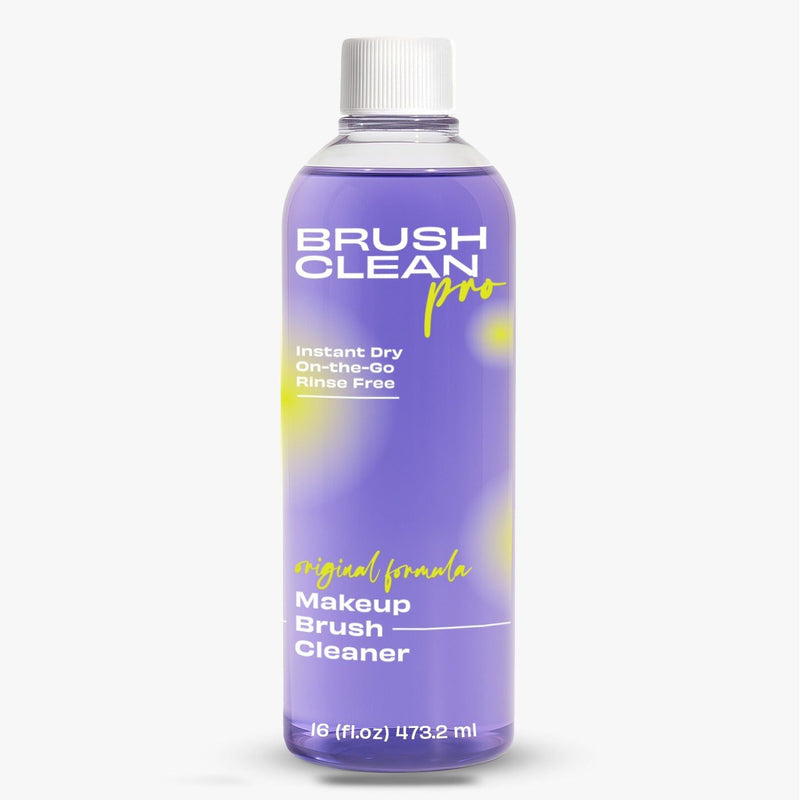Brush Clean Pro Original Lavender Makeup Brush Cleaner 16 oz White Smoke