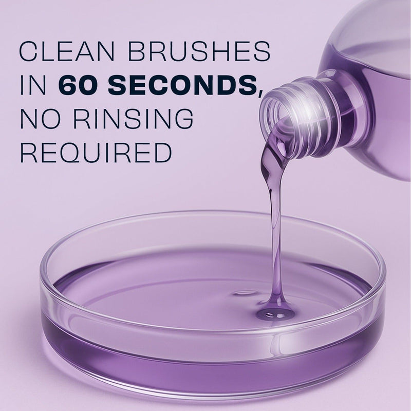 Brush Clean Pro Original Lavender Makeup Brush Cleaner 16 oz Thistle
