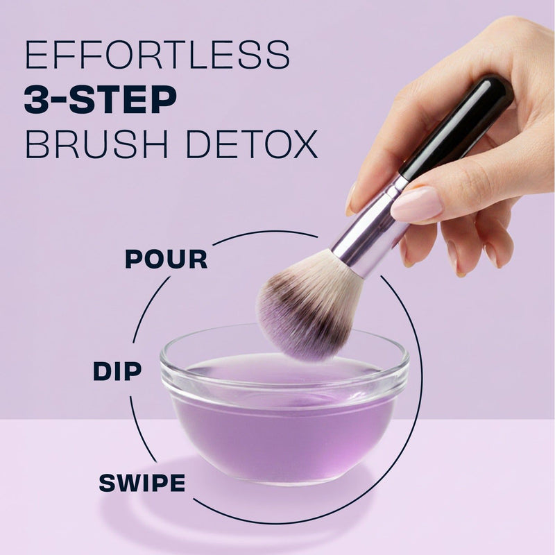 Brush Clean Pro Original Lavender Makeup Brush Cleaner 16 oz Thistle