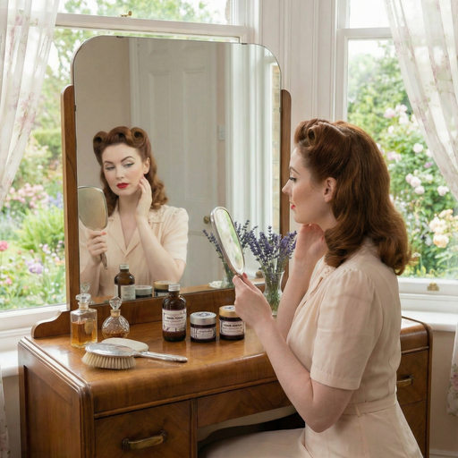 The Lovely Rose Apothecary Lavender Beauty Set Rosy Brown